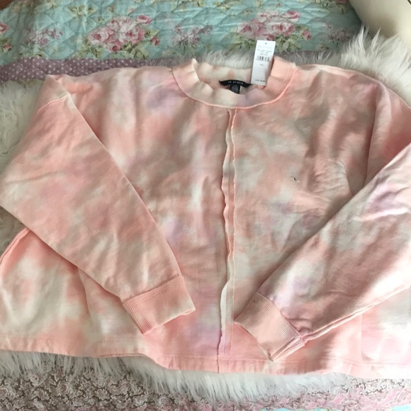 American Eagle Outfitters Sweaters - American Eagle crop tie dye sweatshirt NWT!